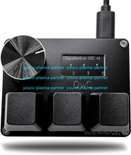 with 0.96-inch IPS Screen SayoDevice 3-Key O3C OSU Rapid Trigger Custom Keyboard picture