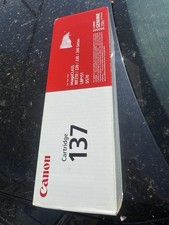 Canon 137 Black Toner Cartridge OEM Genuine, New and Sealed picture