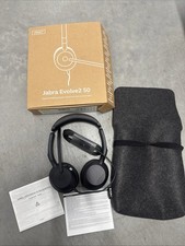 Jabra Evolve2 50 USB-C On-Ear Headband Headset Boom Mic, Black New picture
