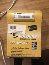 Genuine Zebra 800033-809  ZXP 3 Series White mono Ribbon 850 Images - New picture
