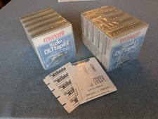Qty-10 Maxell Super DLT 1 Tape I Data Cartridges 160GB/320GB SDLT1 NEW w/Labels picture
