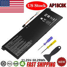 AP18C8K BATTERY FOR ACER CHROMEBOOK SPIN CP713-2W 5 SLIM A515-43 A515-54 picture