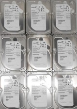 Lot of 6 HGST / Seagate / WD 3TB 7.2K SAS 3.5