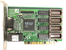 RARE VINTAGE AOPEN PT70 S3 VIRGE/DX 2 MEG 4 MEG PCI VGA CARD FCC IPLPT70 MXB131 picture