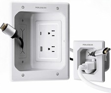 Cable Hider with Recessed Power - Quick Installation & Durable Safety Features picture