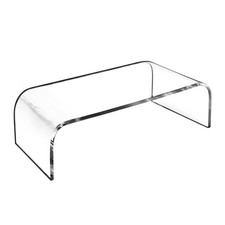 AMT Acrylic Laptop Monitor Stand & Computer Riser with Cat Keyboard Protector, S picture