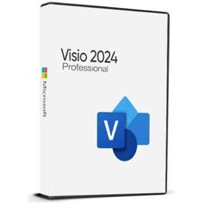 Microsoft Visio Professional 2024, Key Only, for Windows Only, Bind Key picture