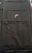 New Backpack USB Charging Port Waterproof Commuting Black Pink Dolphin Fast Ship picture