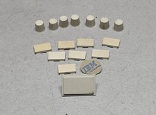 Vintage IBM PS/ValuePoint Logo Badge Beige Knobs & Blank Covers Lot picture