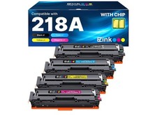 E-Z Ink 218A with Chip Compatible for HP 218A Toner Cartridges 4 Pack 218X Toner picture