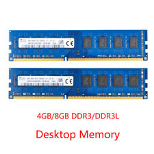 SKHynix 4GB 8GB DDR3L 1600MHz Desktop Memory 4G DDR3 1066MHz 1333MHz PC RAM LOT picture