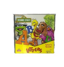 Sesame Street Letters Learning With Users Guide CD Rom 1995 Creative Wonders picture
