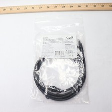C2G Cat6 Snagless Unshielded Ethernet Network Patch Cable Black 6' 03983 picture