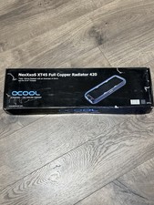 Alphacool NexXxoS XT45 Full Copper 420mm Radiator BRAND NEW IN BOX picture