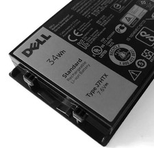 Original 34W J7HTX Battery For Dell Latitude 7212 7220 Rugged Tablet 2JT70 FH8RW picture