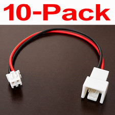 PC Fan 3-Pin to 2-Pin Adapter Converter Cable YA-C2P (10-Pack) picture
