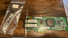 Qlogic QLE2462 Fiber Channel HBA for SAN, PX2510401-23 D, NOT A NETWORK CARD picture