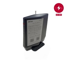 BUFFALO Wi-Fi Router Wi-Fi 6 11ax IPv6 WPS AOSS 59x177x175mm 650g Japan Used picture