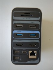 TobenONE 16-in-2 MacBook Docking Station Dual 4K@60Hz, USB C Dock with 2 HDMI/7 picture