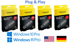 Intenso M.2 NVMe 250GB/500GB/1TB/2TB SSD Hard Drive with Windows 11 picture