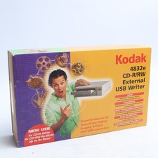 Vintage Rare KODAK 4832e EXTERNAL CD-R/RW USB WRITER BOX ONLY picture
