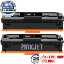 2PK CF500X 202X Toner Cartridge For HP Color LaserJet Pro M254dn M281cdw M280nw picture