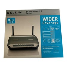 Belkin Wireless G Plus MIMO Router New picture