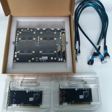 NVIDIA V100 SXM2 GPU Base Board Kit with PCIe Adapter & Cables for  AI Server picture