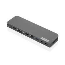 Lenovo 7-in-1 Portable USB-C Mini Dock - HDMI & VGA, 45W Chargi... USA FAST SHIP picture