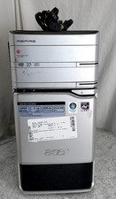 TOWER ACER ASPIRE E380 Tower PC ATHLON 64 X2 DUAL CORE 4800 2GB 400GB SEE NOTES picture