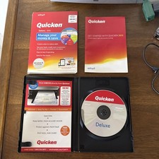 Intuit Quicken Deluxe 2013 CD For Windows XP SP2, Vista, 7 and 8 picture