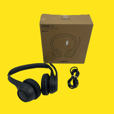 Logitech Zone 301 Wireless Bluetooth Headset Noise-Canceling Mic Graphite #2880 picture