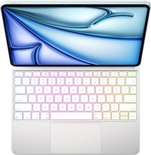 NEW Typecase Edge Pro Aluminum RGB Keyboard Case iPad Air 13 Pro 12.9 (Silver) picture