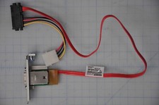 New IBM Single Port SAS Bulkhead Bracket Assembly Cable 46C2115 picture