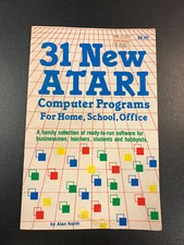 31 New Atari Computer Programs Book Vintage picture