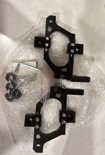 2PCS Black JL Hood Mounts, 42 Inch LED Light Bar Mounting Bracket, Replacement picture