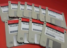 Word Perfect for Windows Version 6.1 Set of 10 Floppy 3.5