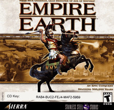Empire Earth PC CD-Rom w/ CD Key Sierra 2001 picture