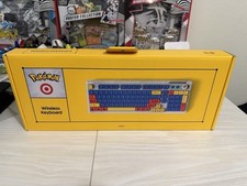 Pokémon Wireless Keyboard Full-Size 98-Key Membrane QWERTY w/ Charging Cable picture