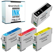 4X Compatible OSI 127 Ink Cartridges for Epson Workforce WF-3520 WF-3530 WF-3540 picture