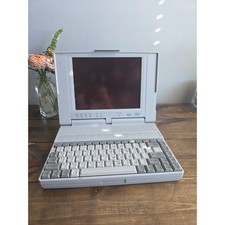 Vintage Librex NSC320SNT 386SX Laptop Floppy Drive Retro Computer Untested picture