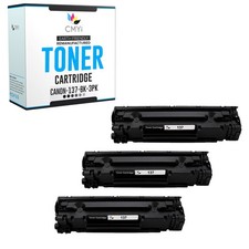 CMYi 3PK Replacement Toner 137 Cartridges for Canon imageCLASS D570 MF227 MF229 picture
