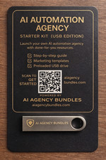 AI Automation Agency Starter Kit (USB Edition) – Build a Real AI Agency picture