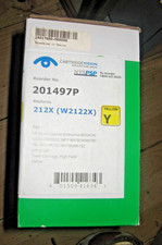 Clover 212X W2122X Yellow High Yield Toner HP M554 M555 M578 201497PR New picture