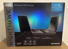 Netgear Nighthawk 8-Stream WiFi 6 Router AX8 AX6000 RAX80-100CNS picture