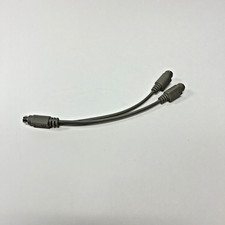 PS/2 Mouse & Keyboard Y Splitter Cable PS/2 Male to 2x PS/2 Female picture