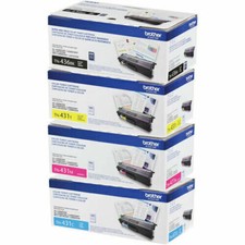 Brother TN436BK Toner Cartridge Set - Black/Yellow/Cyan/Magenta picture