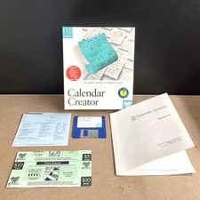 Vintage Software Power Up Calendar Creator Version 1.0 For Macintosh picture