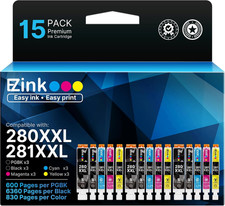 15 Pack 280XXL 281XXL Compatible for Canon Tr8620A Ink Cartridges picture