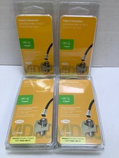 On-Q (F3481-DM-V1) Legrand Video F-Connector, Almond, 4 Pack picture
